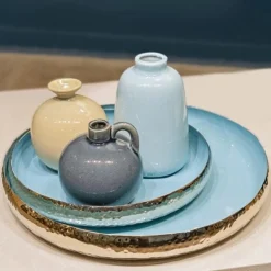 Set of 3 Andra Decorative Ceramic Bud Vases