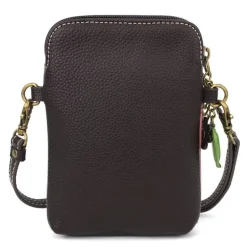 Sheep Keychain or Cellphone Crossbody, Pink Chala Vegan