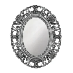 Silver Scallop Wall Mirror