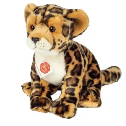 Sitting Leopard Plush by Teddy Herman