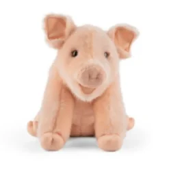 SITTING PIGLET WITH SOUND 20CM by Living Nature