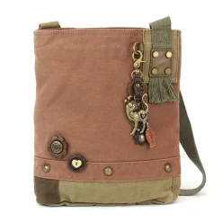 Slim Cat Charm Patch Crossbody Bag by Chala