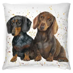 Slinky and Scooter Medium Pillow (17"x17")