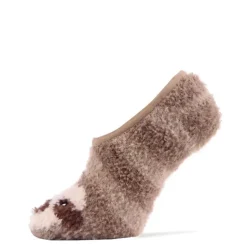 Sloth Fuzzy Footie Socks Women's Funny Fluffy House Slippers Socks