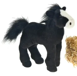SMALL PLUSH NEIGHING STANDING HORSES WITH SOUND