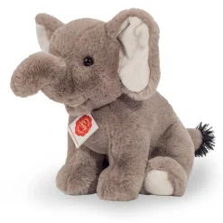 Soft Small Floppy Sitting Elephant 25 cm by Teddy Hermann