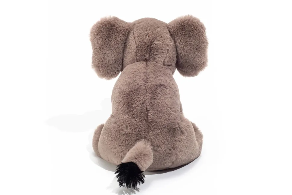 Soft Small Floppy Sitting Elephant 25 cm by Teddy Hermann