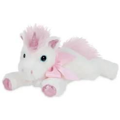 Soft Unicorn Rattle White and Pink-Ultra Soft Plushie