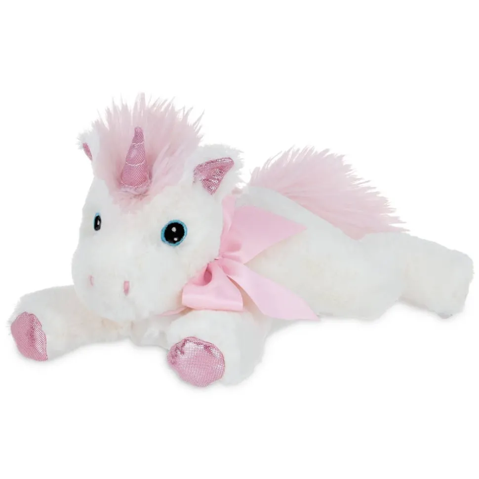 Soft Unicorn Rattle White and Pink-Ultra Soft Plushie