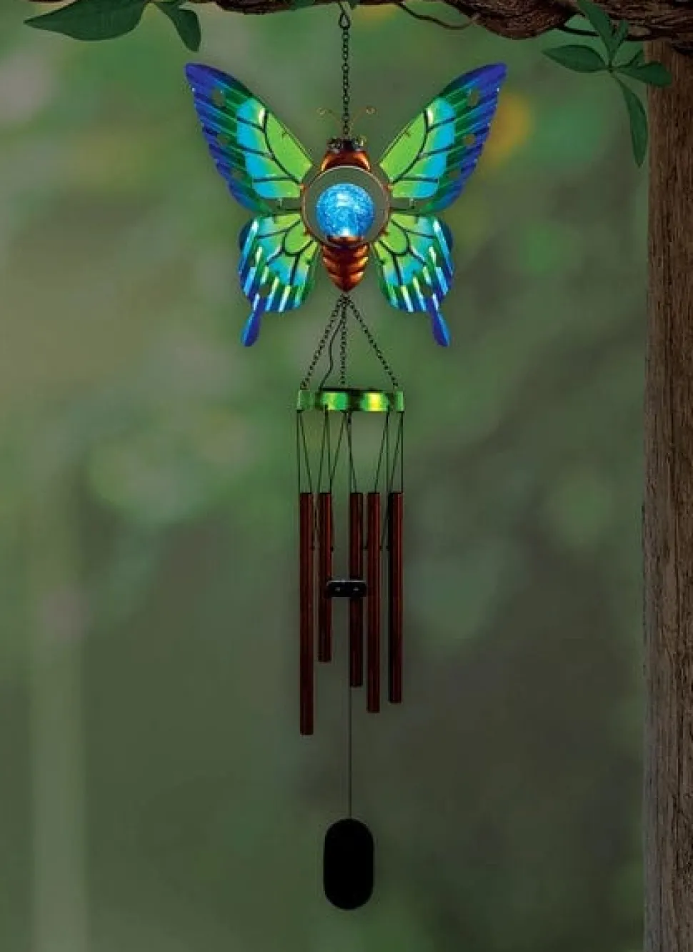 Solar Gardens, Solar Butterfly Wind Chime