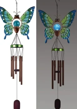 Solar Gardens, Solar Butterfly Wind Chime