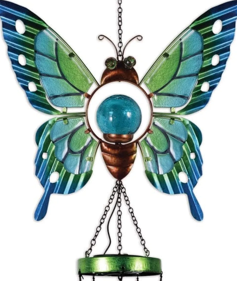Solar Gardens, Solar Butterfly Wind Chime