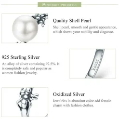 Spider and Pearl Earrings and Ring in Sterling Silver, Adorable!