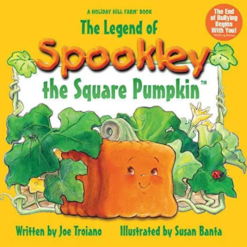 Spookley The Square Pumpkin Plushie and The Legend Of Spookley Book