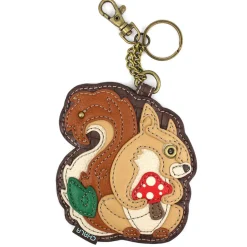 Squirrel with a Mushroom Collection by Chala Vegan Handbags