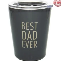 Stainless Steel Coffee Tumbler 12 oz. Best Dad EVER