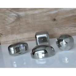 Stainless Steel Ice Cubes & Straws-Undiluted Cold Drinks! Perfect for Iced Coffee & Alcoholic Drinks. *