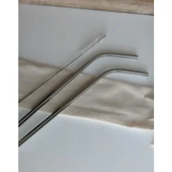 Stainless Steel Ice Cubes & Straws-Undiluted Cold Drinks! Perfect for Iced Coffee & Alcoholic Drinks. *