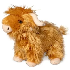 Standing Plush Highland Cow with Sound
