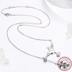 Sterling Silver Hummingbird Jewelry: Necklace, Earrings, Ring or SET!