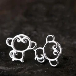 Sterling Silver Monkey Jewelry