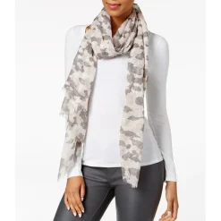 Steve Madden Twinkle Camo Wrap & Scarf *
