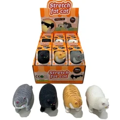 Stretchy Fat Cat Toys