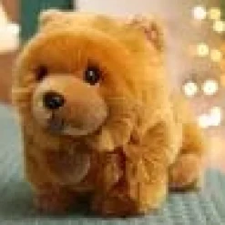 Stuffed Small Red Chow Aurora Plush 10