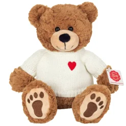 Stuffed Teddy Percy Sweater with Heart-30 cm by Teddy Hermann