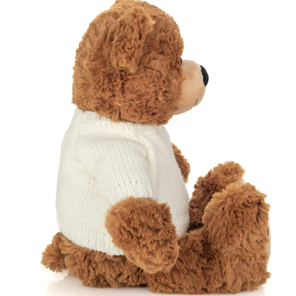 Stuffed Teddy Percy Sweater with Heart-30 cm by Teddy Hermann