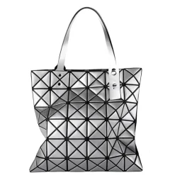 Stunning Geometric Holographic Carry Totes