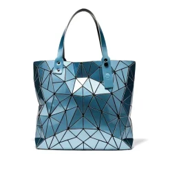 Stunning Geometric Holographic Carry Totes