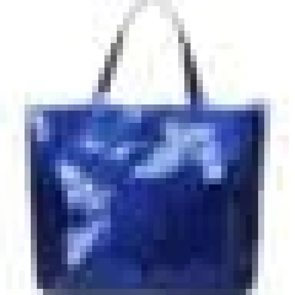 Stunning Geometric Holographic Carry Totes