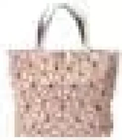 Stunning Geometric Holographic Carry Totes