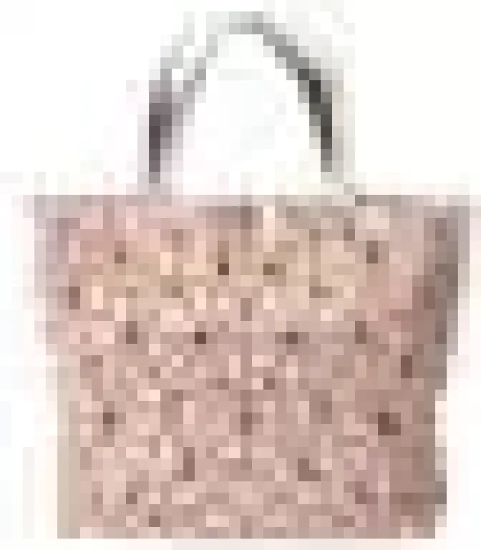 Stunning Geometric Holographic Carry Totes