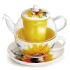 Sunflower Tea Pot and Cup Set, Tea Time Anyone? By Dean Crouser Perfect Gift! *