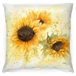 Sunflowers Medium Pillow (17"x17")