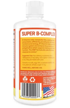 Super B Complex Supplement Boosts Energy and Helps Relieve Stress