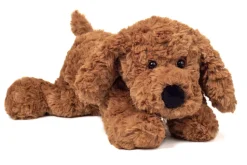 Super Soft Plush Floppy Brown Dog Labradoodle 28 cm by Teddy Herman