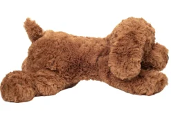 Super Soft Plush Floppy Brown Dog Labradoodle 28 cm by Teddy Herman