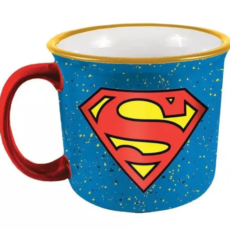 Superman Camper Style Ceramic 14oz Mug
