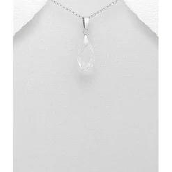 Swarovski Crystal Earrings & Pendants Sterling Silver-3 Styles of Beautiful Sparkling Crystal Earrings