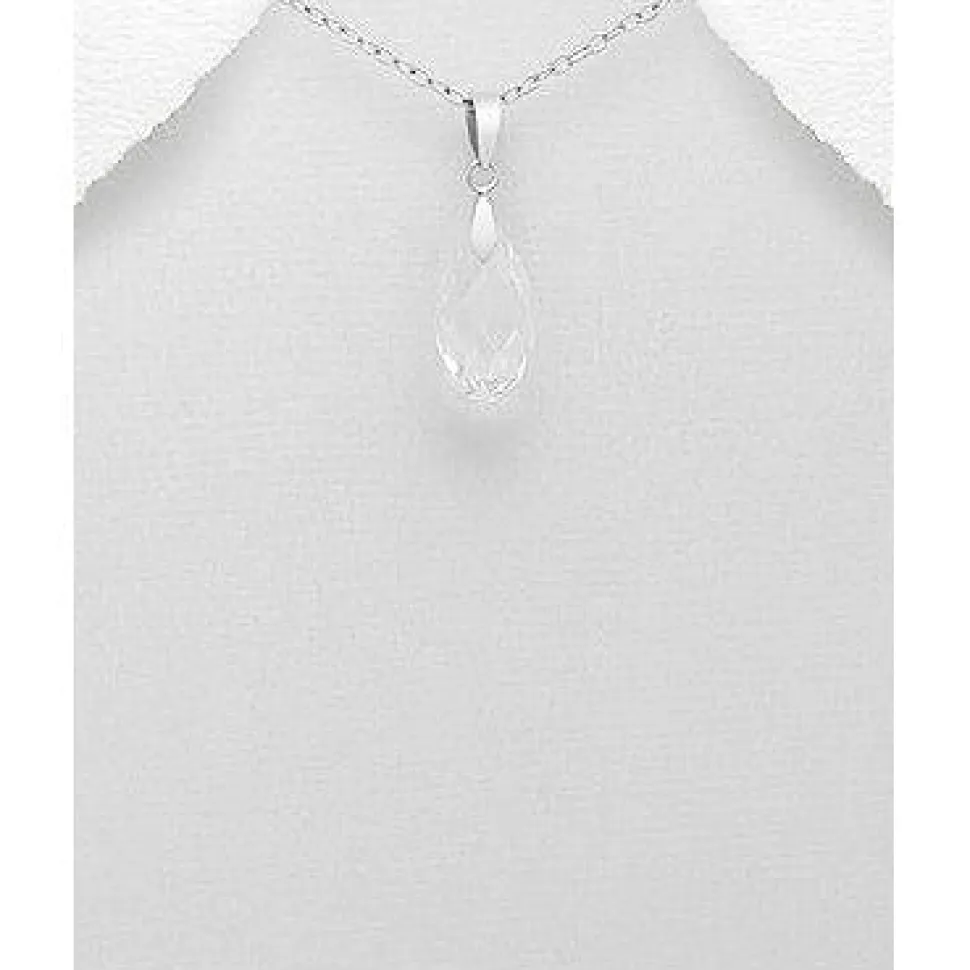Swarovski Crystal Earrings & Pendants Sterling Silver-3 Styles of Beautiful Sparkling Crystal Earrings
