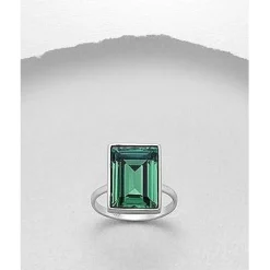 Swarovski Crystal Sterling Silver Rings-3 Styles!