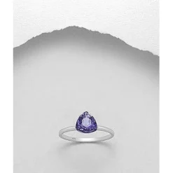 Swarovski Crystal Sterling Silver Rings-3 Styles!