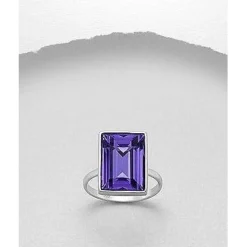 Swarovski Crystal Sterling Silver Rings-3 Styles!