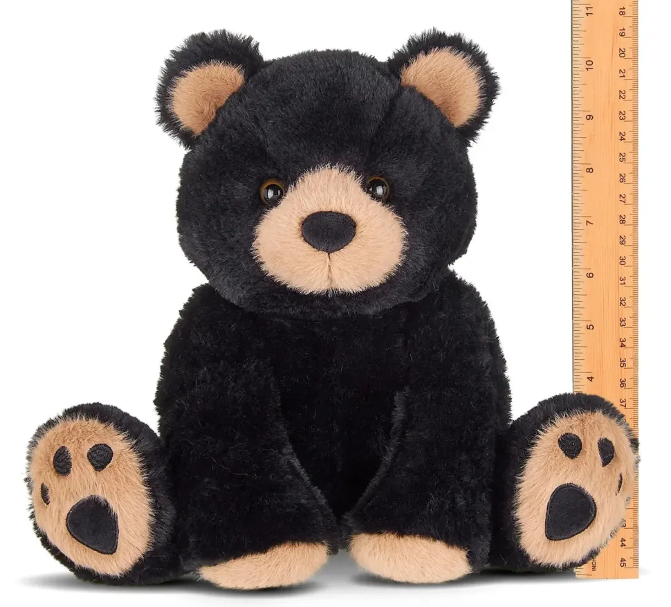 Teddy Bear Cuddly Plush Black Bear by Bearington