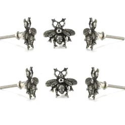 The Beekeeper Honey Bee Drawer Pulls or Cabinet Hardware