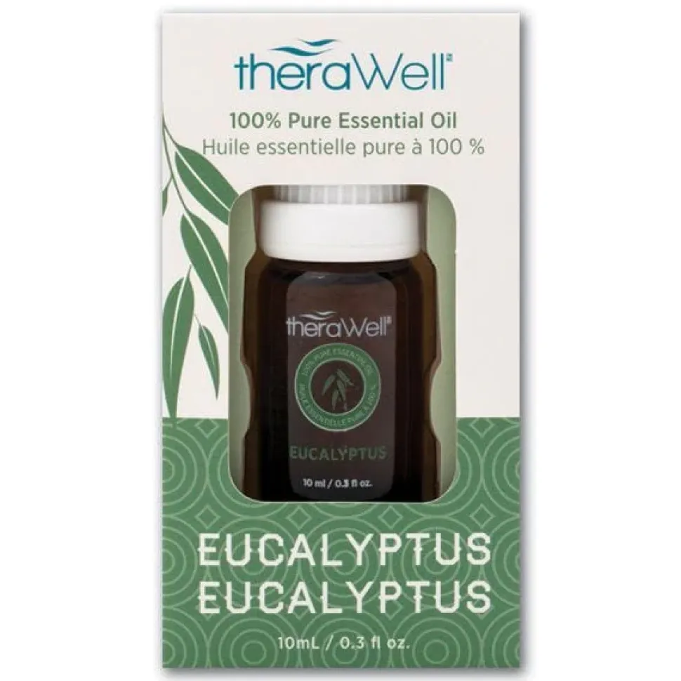 Therawell Eucalyptus Pure Essential Eucalyptus Oil-Helps with Breathing Naturally