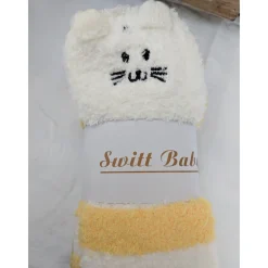 Thigh High Fuzzy Plush Socks, Leggings Adorable Animals to Keep Legs Warm! *